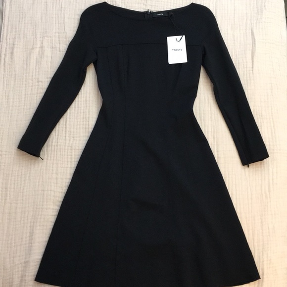 Theory Otto Flare Dress, Size P Theory Otto Flare Dress, Size P